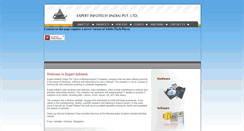 Desktop Screenshot of expertinfotech.com